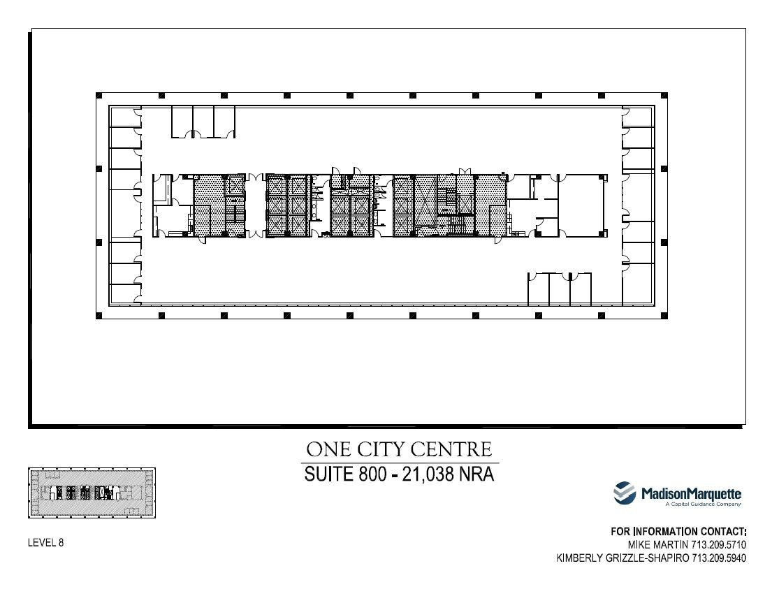 1021 Main St, Houston, TX for lease Floor Plan- Image 1 of 1