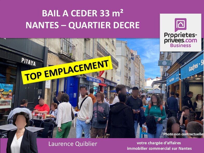 Commerce de détail dans Nantes à louer - Photo du bâtiment - Image 1 de 6