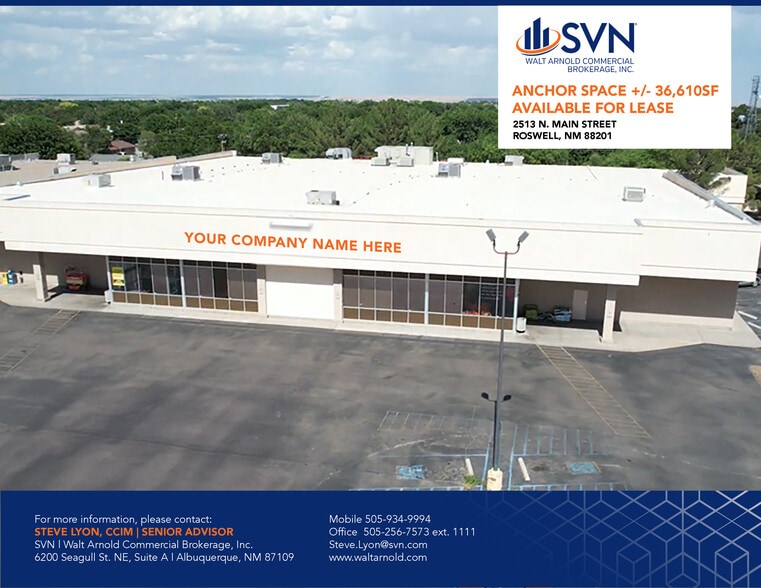 2513 N Main St, Roswell, NM for lease - Primary Photo - Image 1 of 9