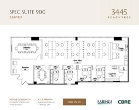 3445 Peachtree Rd NE, Atlanta, GA for lease Floor Plan- Image 1 of 5
