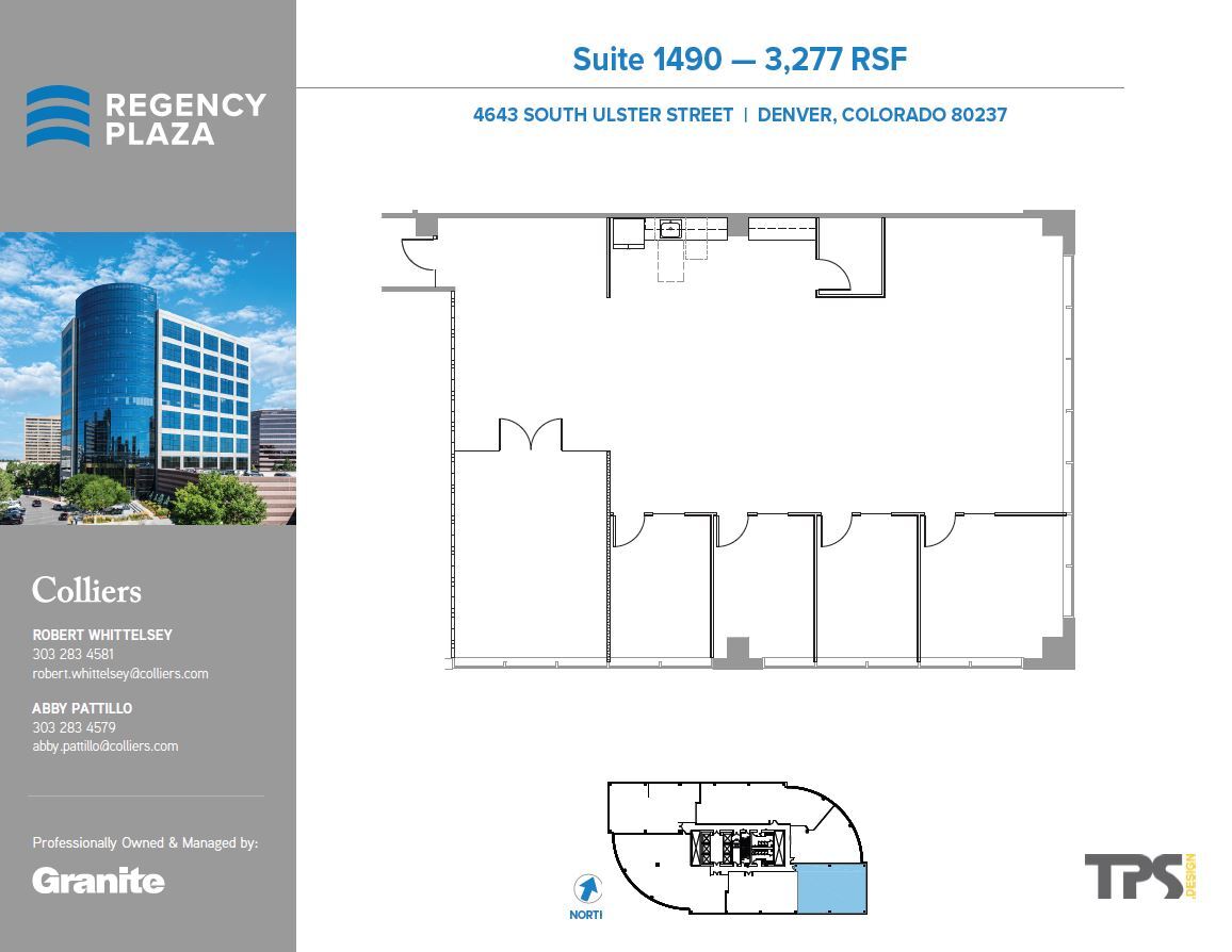 4643 S Ulster St, Denver, CO for lease Floor Plan- Image 1 of 2