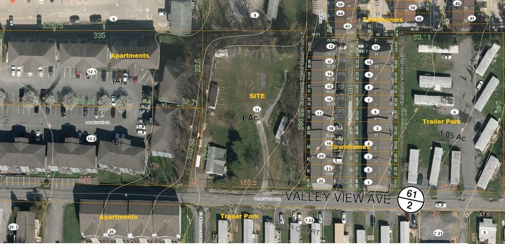 1037 Valley Vw, Morgantown, WV à vendre - Aérien - Image 1 de 22