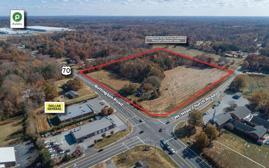 5200 Burlington Rd, Mc Leansville, NC à vendre - Photo du bâtiment - Image 1 de 5