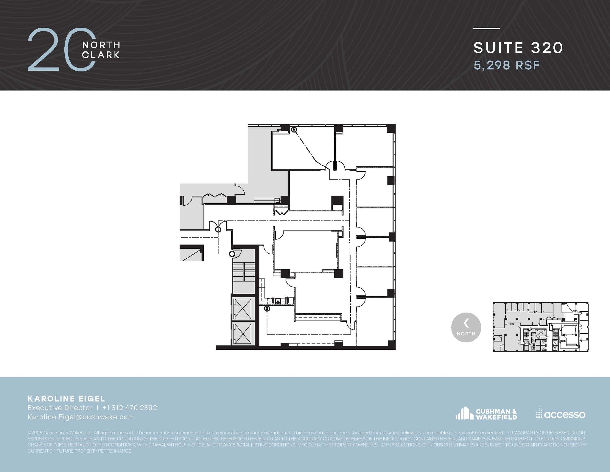 20 N Clark St, Chicago, IL for lease Floor Plan- Image 1 of 1