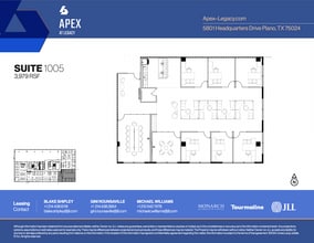 5801 Headquarters Dr, Plano, TX for lease Floor Plan- Image 1 of 1