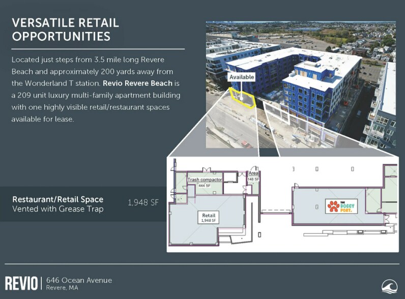 646 Ocean Ave, Revere, MA à louer - Photo du bâtiment - Image 2 de 8