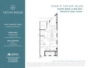 11209 N Tatum Blvd, Phoenix, AZ for lease Site Plan- Image 1 of 1