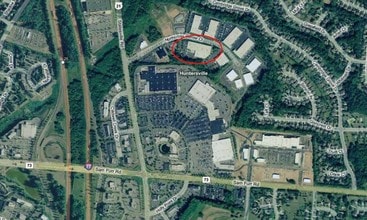 9730 Northcross Center Ct, Huntersville, NC - Aérien Vue de la carte