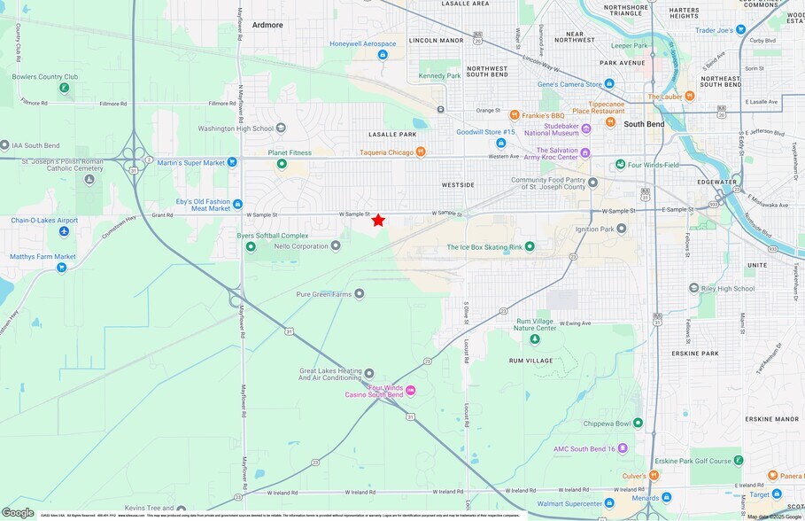 3602 W Sample St, South Bend, IN à vendre - Photo du bâtiment - Image 3 de 6