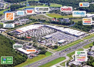 3730-3846 Sun City Center Blvd, Ruskin, FL - Aérien Vue de la carte