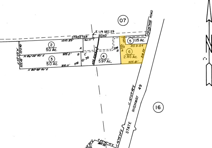 10101 Streeter Rd, Auburn, CA à louer - Plan cadastral - Image 2 de 2