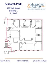 376-400 Wall St, Princeton, NJ à louer Plan d’étage- Image 1 de 1