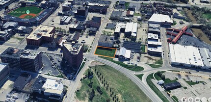 615-625 Lafayette St, Toledo, OH - Aérien  Vue de la carte - Image1