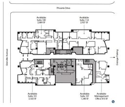 7150 Greenville Ave, Dallas, TX à louer Plan d’étage- Image 1 de 1