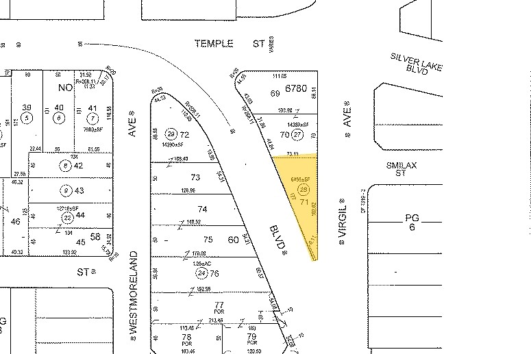 3615 W Beverly Blvd, Los Angeles, CA for sale - Plat Map - Image 2 of 16