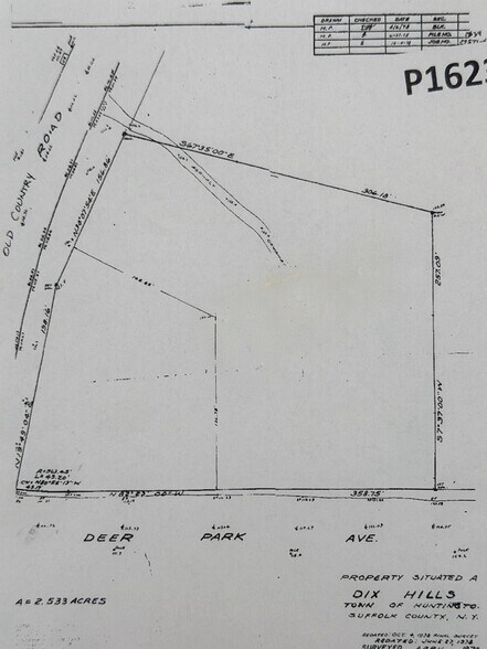 684 Old Country Rd, Dix Hills, NY à vendre - Plan cadastral - Image 2 de 2