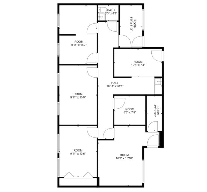 14235-14237 Ambaum Blvd SW, Burien, WA for lease Floor Plan- Image 1 of 1