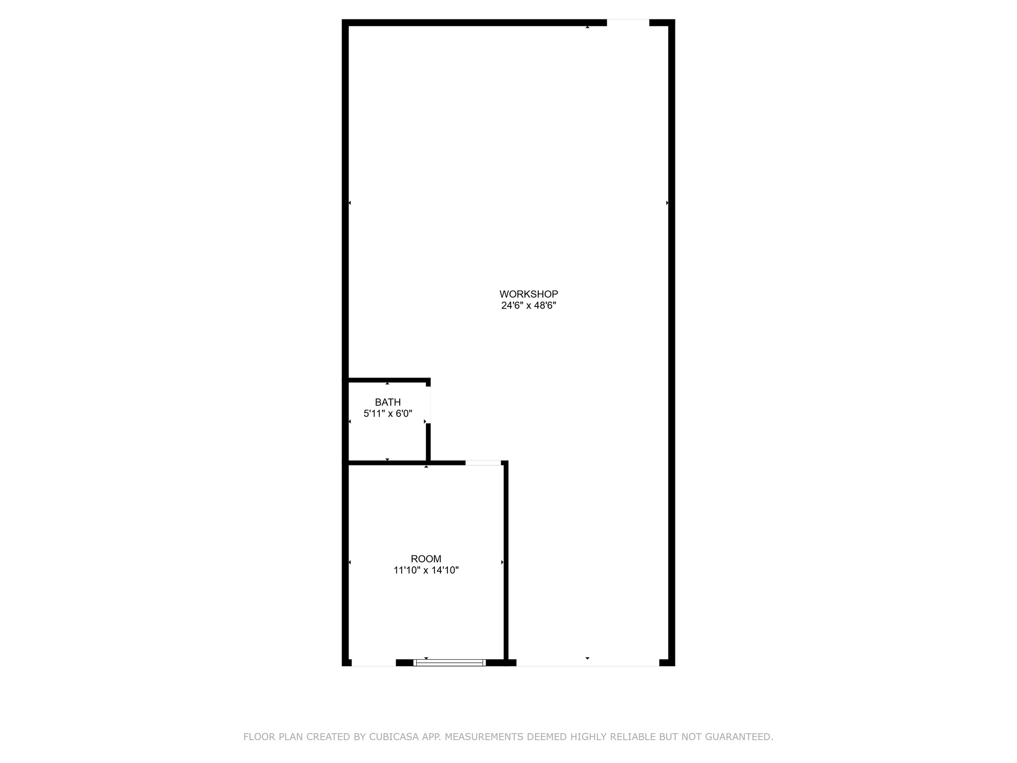 1627 Dobbs Rd, Saint Augustine, FL à louer Plan d’étage- Image 1 de 7