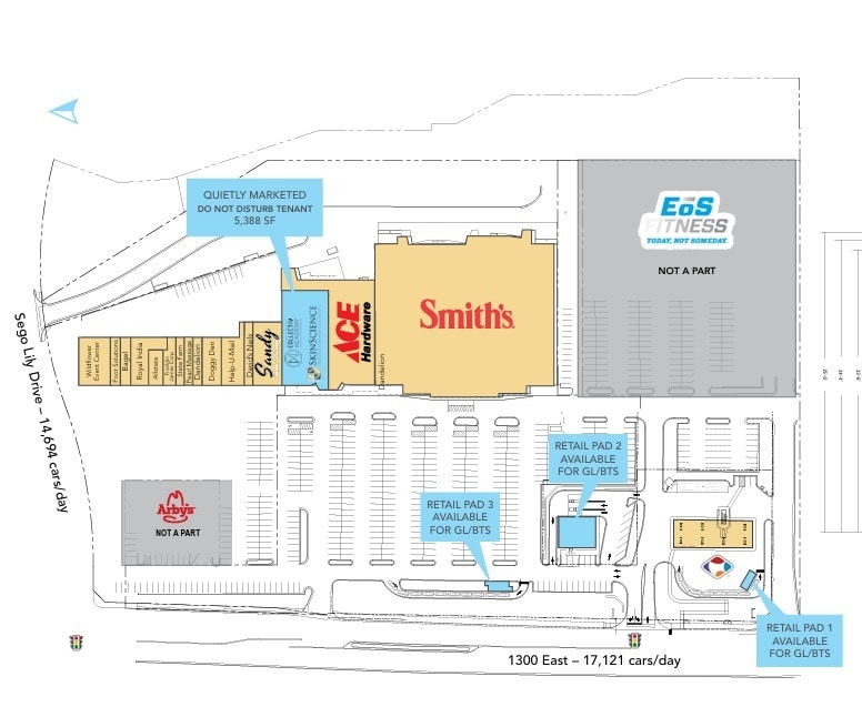 10255-10305 S 1300 E, Sandy, UT for lease Floor Plan- Image 1 of 1