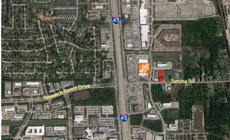 8933 Tamina Rd, Shenandoah, TX à louer - Aérien - Image 1 de 4