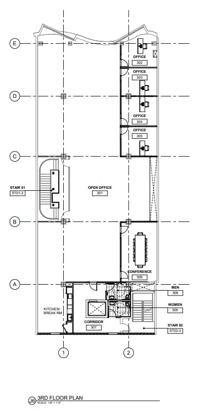 855 W Belmont Ave, Chicago, IL for lease Floor Plan- Image 1 of 10