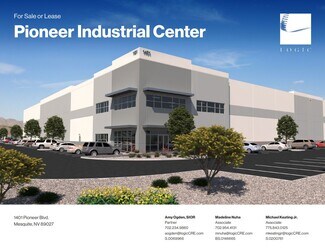 Plus de détails pour 1401 Pioneer, Mesquite, NV - Industriel à vendre
