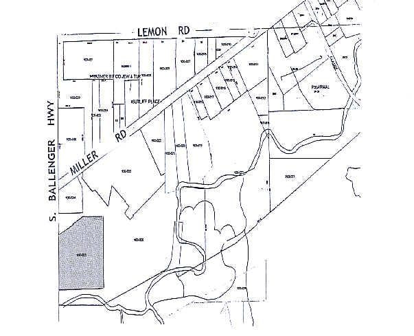 3603-3619 Miller Rd, Flint, MI à louer - Plan cadastral - Image 2 de 7