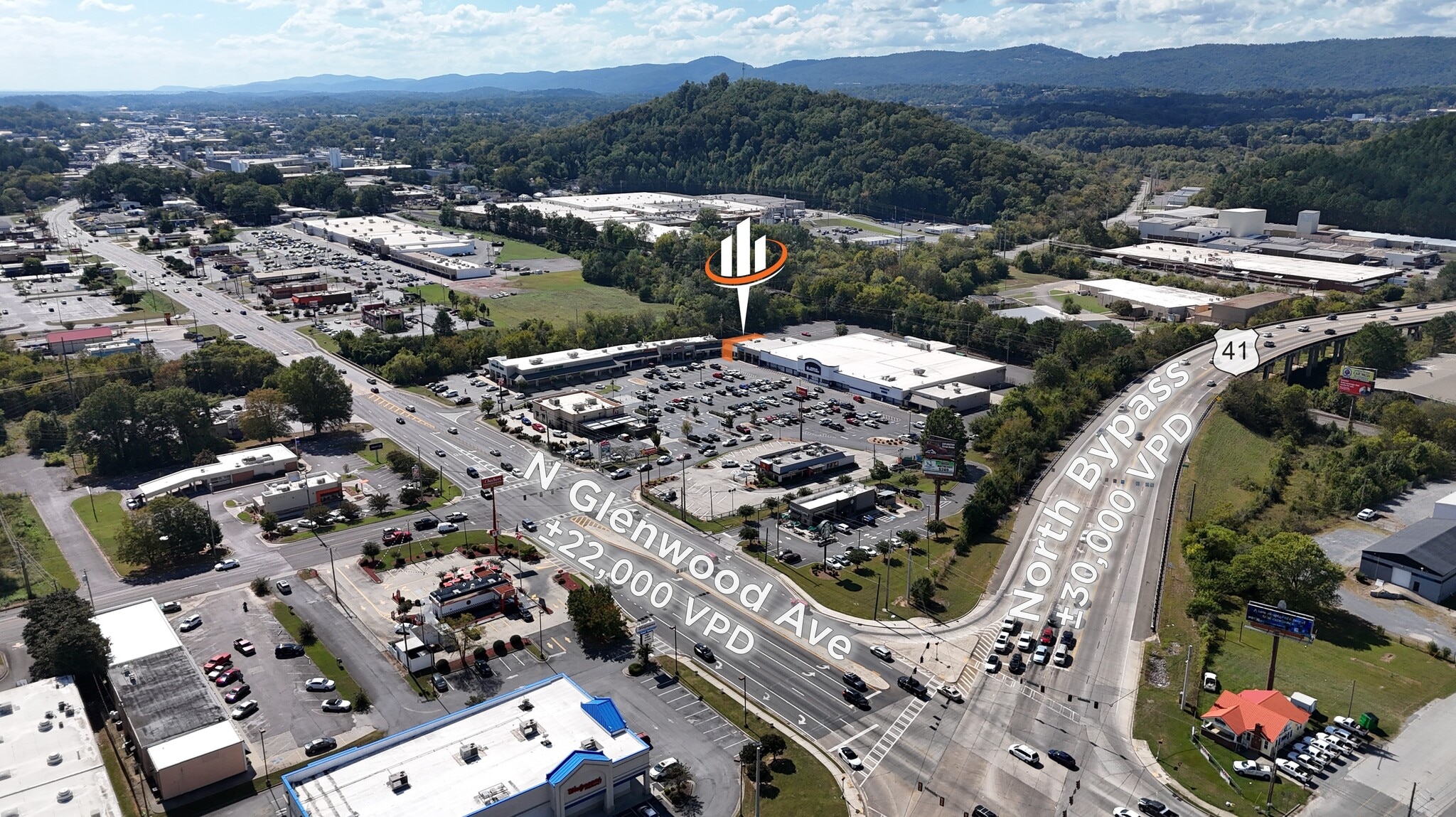 1263-1293 Cleveland Hwy, Dalton, GA for lease Building Photo- Image 1 of 7