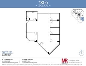 2800 S River Rd, Des Plaines, IL à louer Plan d’étage- Image 1 de 7