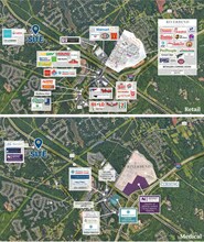 10911 Black Dog Ln, Charlotte, NC - AERIAL map view