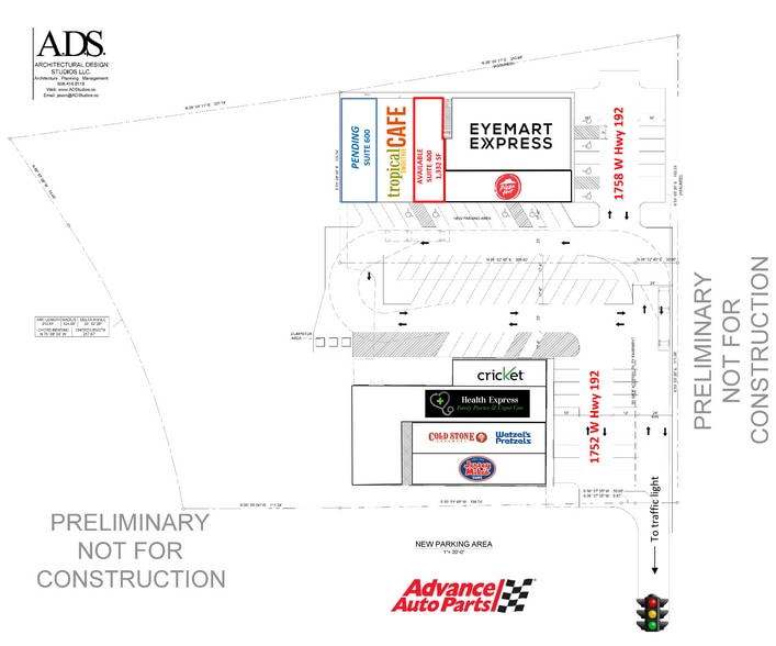 1752 W KY 192, London, KY for lease - Site Plan - Image 3 of 7