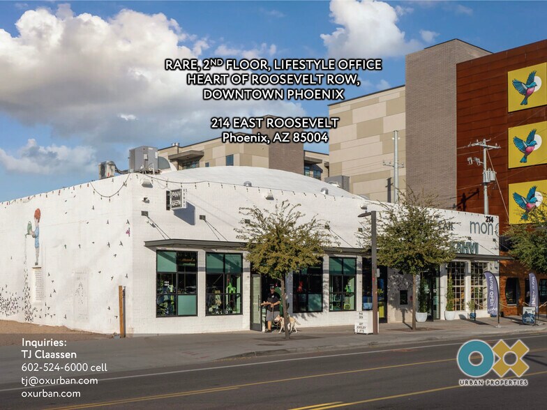 214 E Roosevelt St, Phoenix, AZ à louer - Photo du bâtiment - Image 1 de 16
