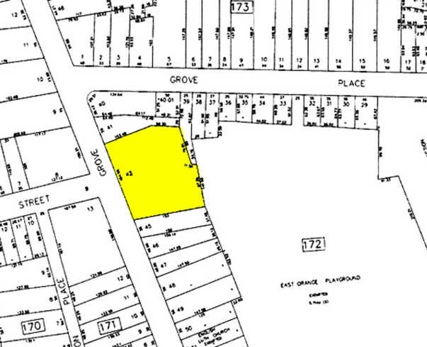 106 N Grove St, East Orange, NJ à vendre - Plan cadastral - Image 2 de 2