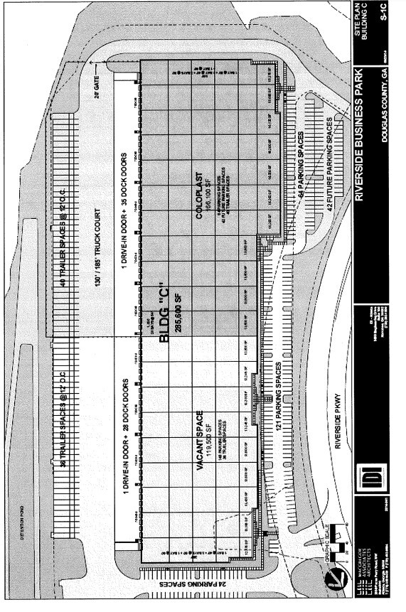 475 Riverside Pky, Douglasville, GA à louer Plan d’étage- Image 1 de 1