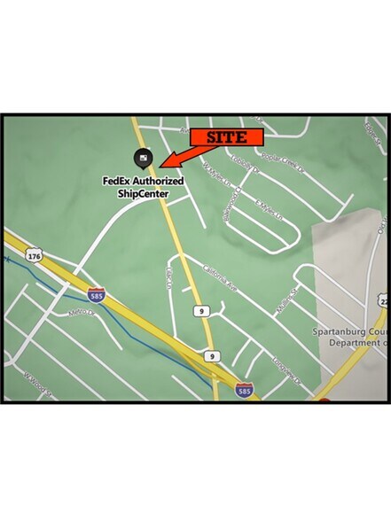 0 Boiling Spring Rd, Spartanburg, SC for sale - Building Photo - Image 2 of 2