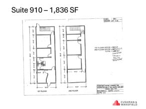 5829 W Sam Houston Pky N, Houston, TX à louer Plan d’étage- Image 1 de 1