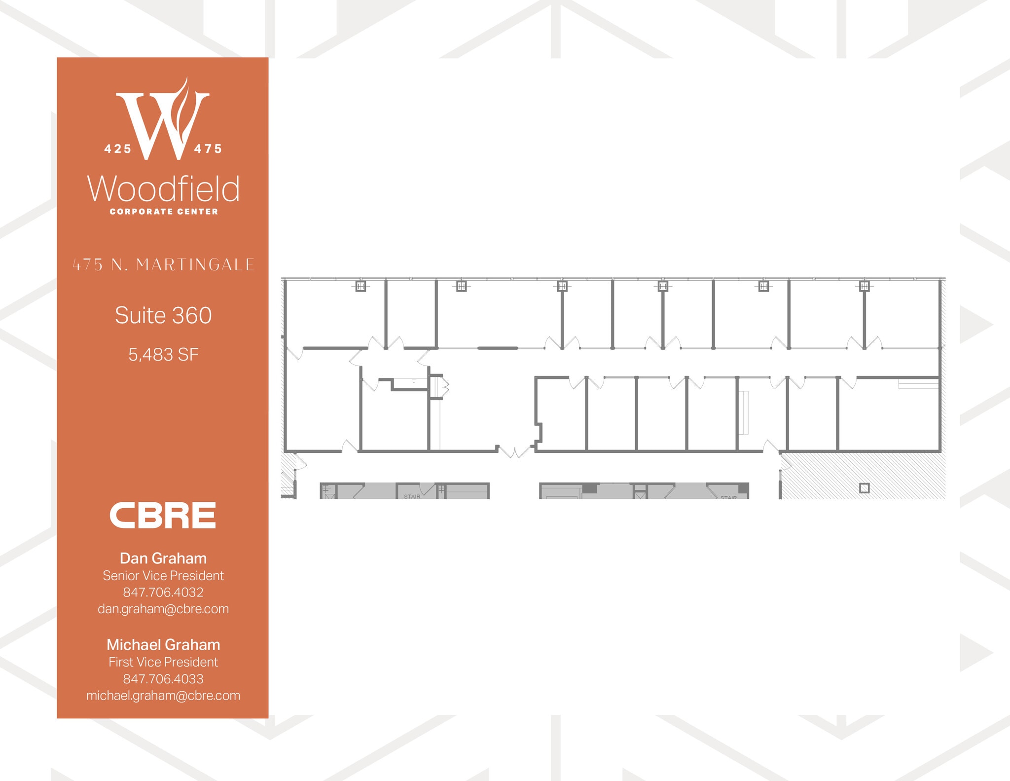425 N Martingale Rd, Schaumburg, IL à louer Plan d’étage- Image 1 de 1