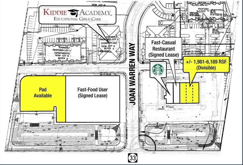 Joan Warren Way, Monroe Township, NJ for lease - Site Plan - Image 3 of 3