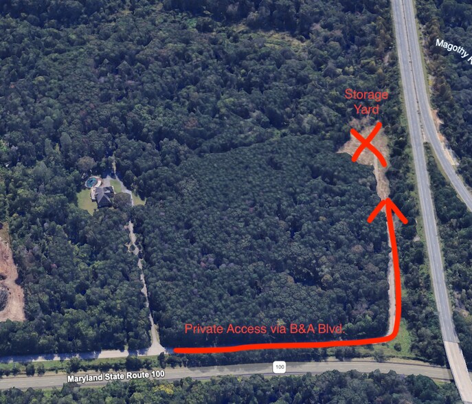 201 Ember Dr, Pasadena, MD for lease - Aerial - Image 1 of 3