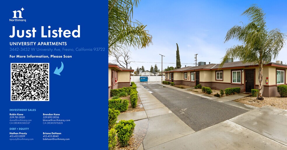 3442 W University Ave, Fresno, CA à vendre - Photo du bâtiment - Image 1 de 9