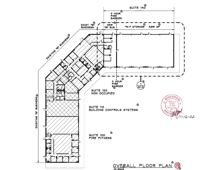 3377 Packerland Dr, De Pere, WI à louer - Photo du bâtiment - Image 2 de 5
