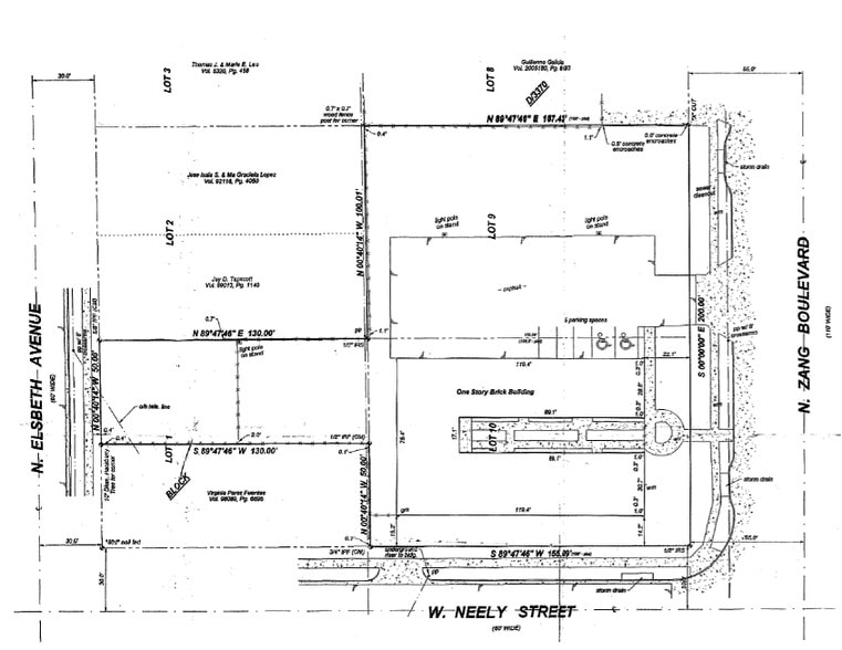 NWC Of Zang Boulevard & Neely St, Dallas, TX for sale - Plat Map - Image 2 of 10