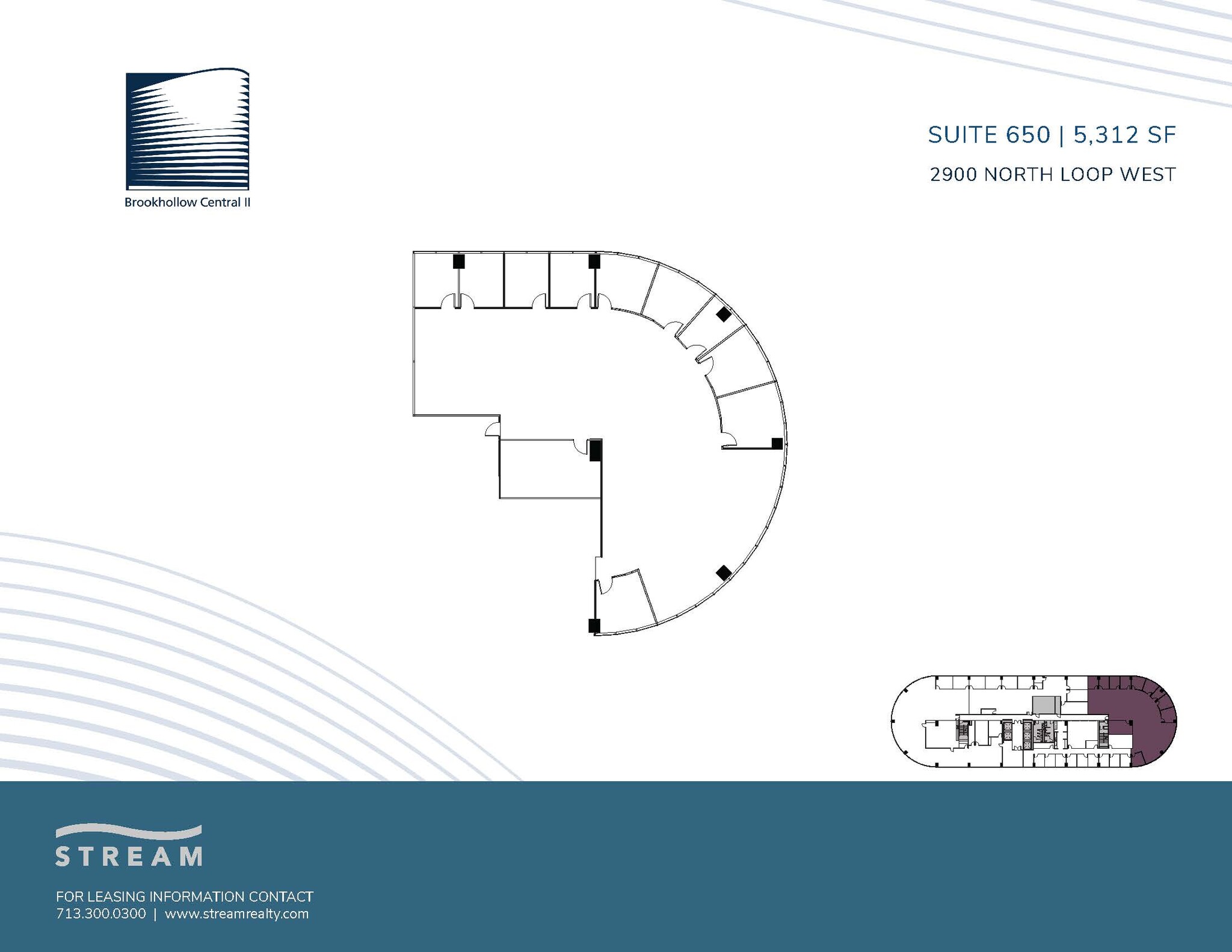 2900 N Loop Fwy W, Houston, TX à louer Plan d  tage- Image 1 de 1