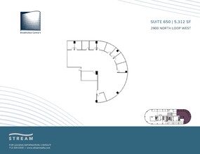 2900 N Loop Fwy W, Houston, TX à louer Plan d  tage- Image 1 de 1