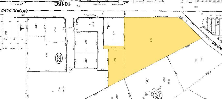 9300-9320 Skokie Blvd, Skokie, IL à louer - Plan cadastral - Image 3 de 3