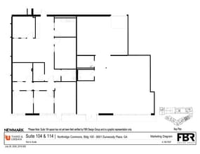 8601 Dunwoody Pl, Sandy Springs, GA for lease Floor Plan- Image 2 of 2