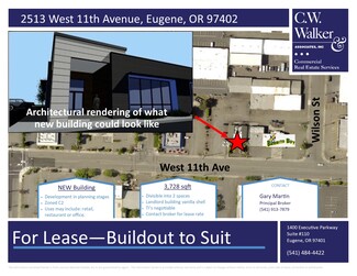 Plus de détails pour 2513 W 11th Ave, Eugene, OR - Local commercial à louer