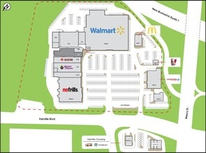 621 Fairville Blvd, Saint John, NB à louer Plan de site- Image 1 de 1