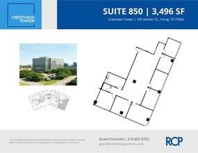 105 Decker Ct, Irving, TX for lease Floor Plan- Image 1 of 1