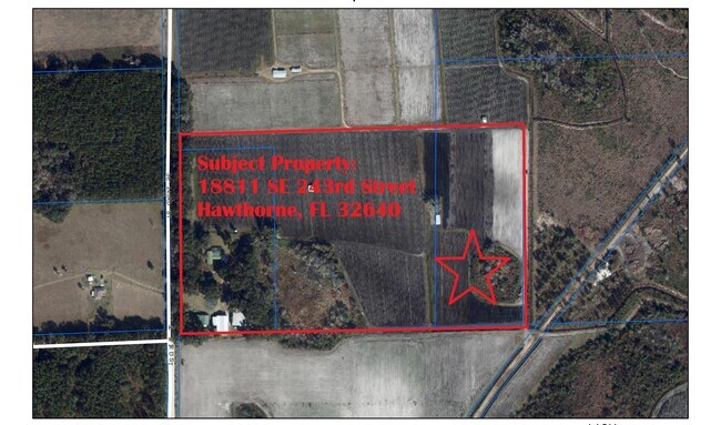 Plus de détails pour 18811 SE 243rd St, Hawthorne, FL - Spécialité à vendre